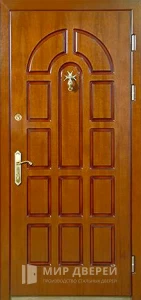 Входная дверь с МДФ накладкой в офис №72 внешняя - фото