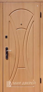 Теплая дверь в частный дом №24 внешняя - фото