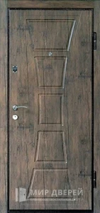 Взломостойкая металлическая входная дверь №15 внешняя - фото