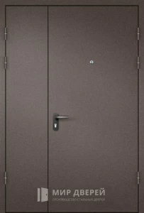 Металлическая дверь подъездная №25 внешняя - фото