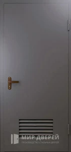 Дверь для трансформаторной с нитроэмалью №6 внешняя - фото