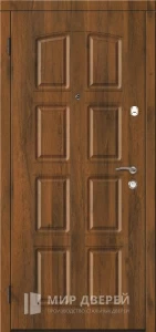 Дверь улица-дом входная утепленная №12 внутренняя - фото