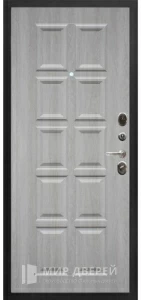 Входная металлическая дверь для частного дома №35 внутренняя - фото