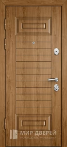 Дверь металлическая с панелью винорит №16 внутренняя - фото