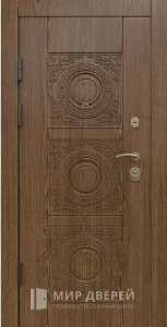 Дверь наружная филенчатая №14 внутренняя - фото