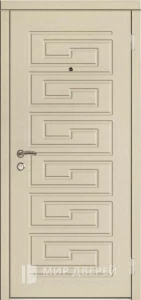 Дверь с шумоизоляцией с зеркалом №26 внешняя