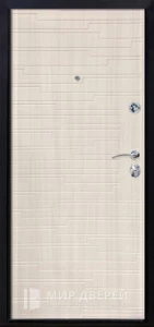 Дверь металлическая входная уличная дешевая №71 внутренняя - фото